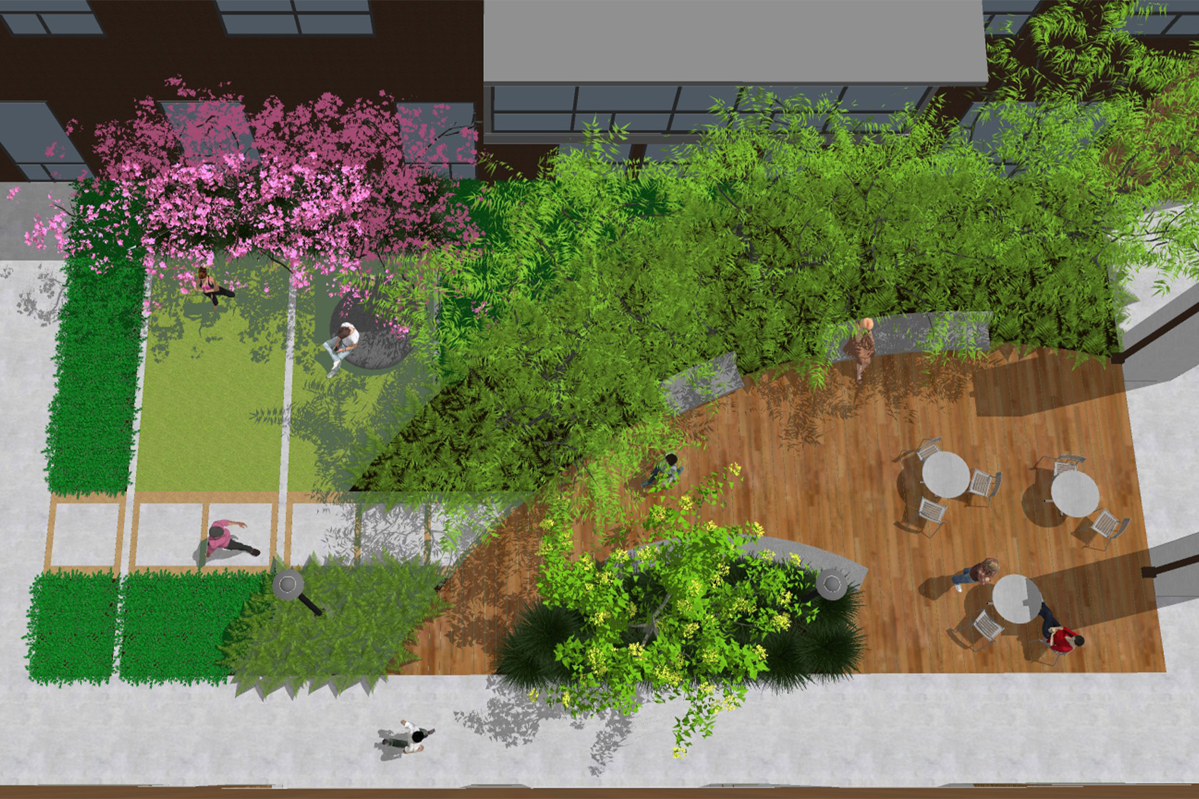 Rice U Meditation Garden 5